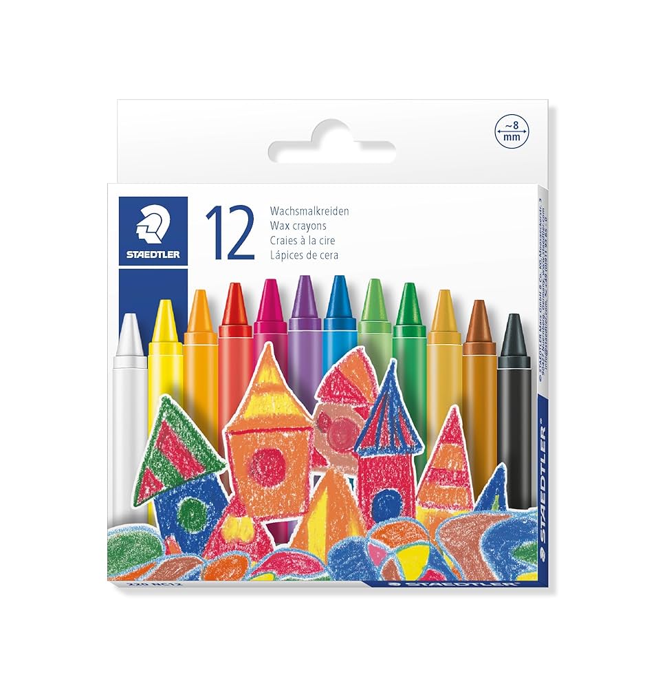 Staedtler Noris Jumbo Wax Crayons